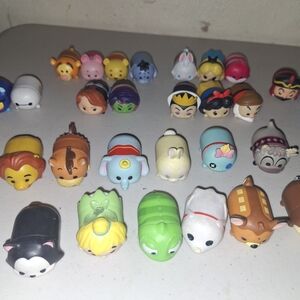 Disney Tsum Tsum Assorted Mini Figures - Multicolor Set